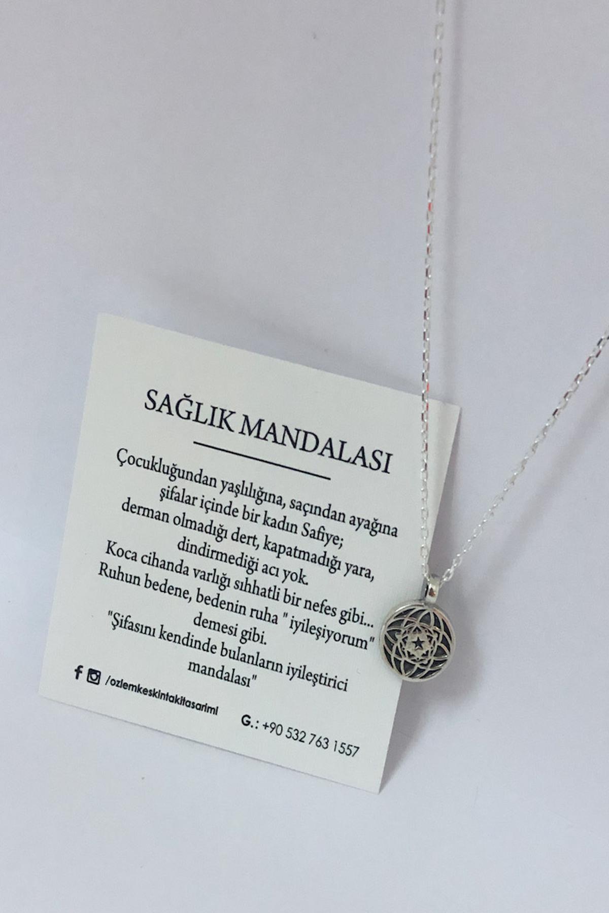 Sağlık Mandalası Mini Kolye