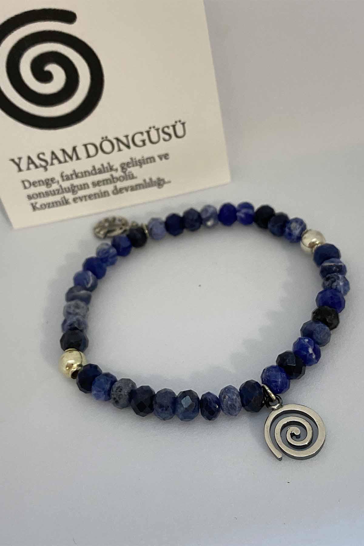 Sodalite Taşlı Kybele, Yaşam Döngüsü Bileklik