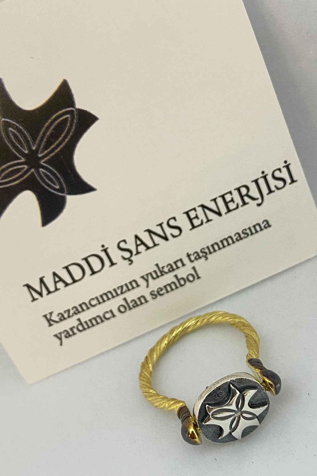 Maddi Şans Enerjisi Sembol Yüzük